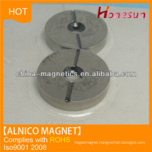 cast alnico 5 ring magnet with hole